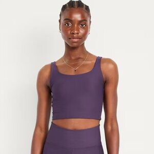 Old Navy PowerSoft Light Support PowerSoft Longline Sports Bra